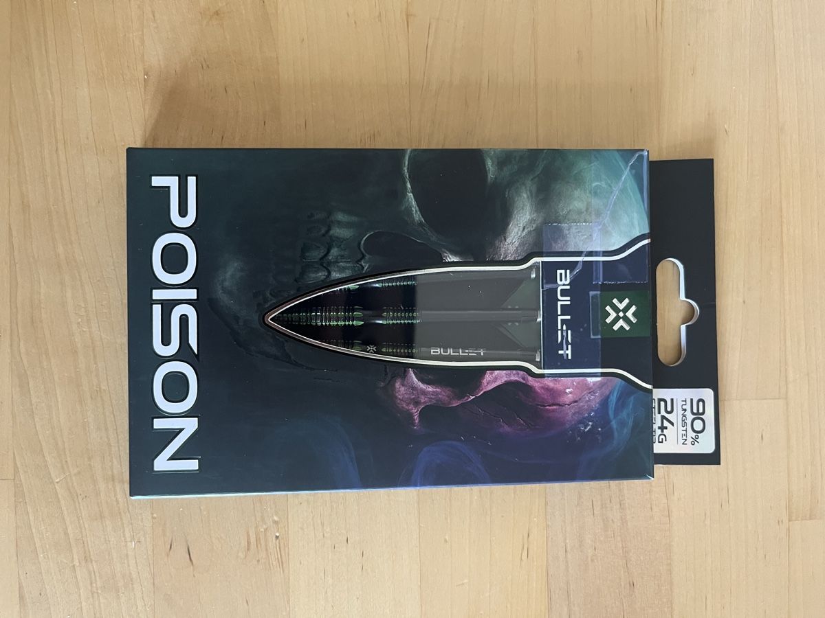 Freccette: Bullet Poison 24g / 90% Tungsten Darts – Usato da Basel venduto da tschifteli 2
