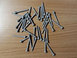 LEGO Classic Space - hellgraue Antennen 3957a (alt-hellgrau)