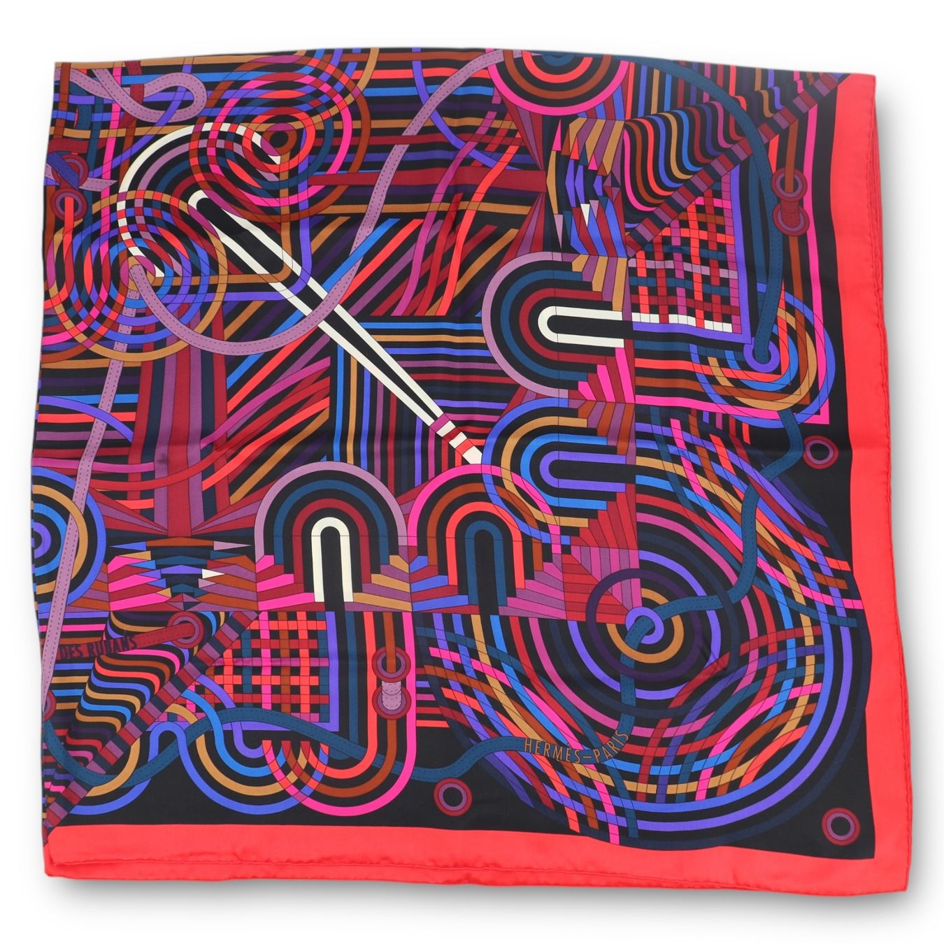 Hermès Foulard & Sciarpe: Hermès 140 Seide "La fabrique des rubans" – Usato da Binningen venduto da Designerlabels
