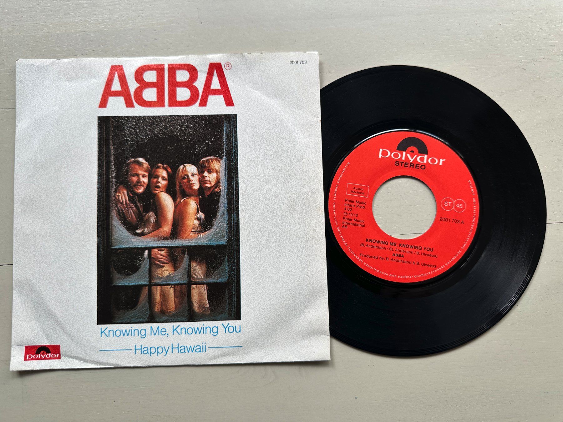 Dischi in vinile: ABBA super rare Single Knowing Österreich Pressung differnt – Usato da Basel venduto da Partridge