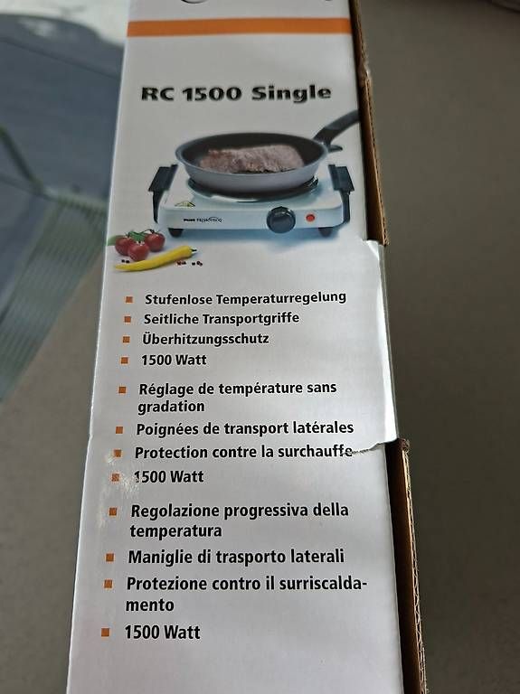 Elettrodomestici da cucina: Kochfeld Einzel – Usato da Langenthal venduto da Swissrunner 1