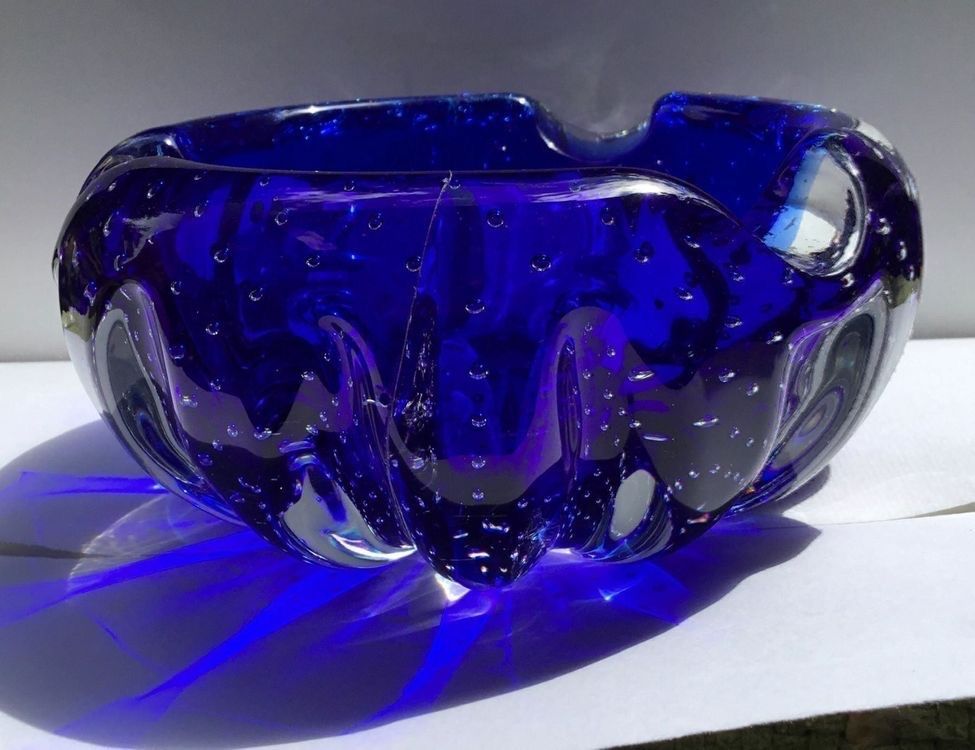 Portacenere: Glas Aschenbecher Vintage – Usato da Schlieren venduto da Jeajet 1
