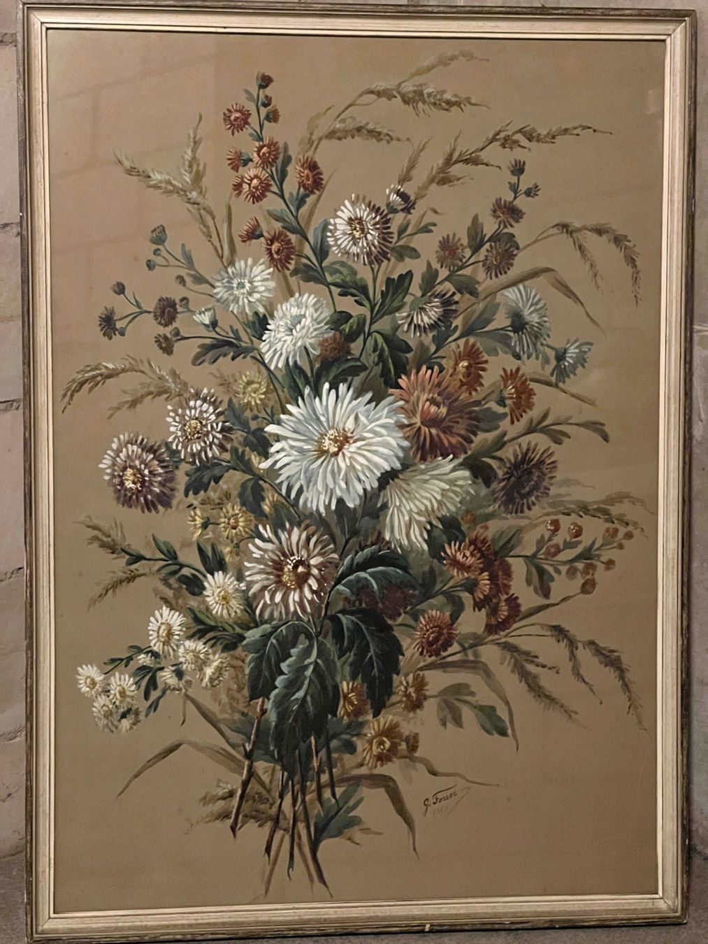 Dipinti: Stillleben 1877, signiert – Usato da Basel venduto da Kaffee_und_Kunst 1