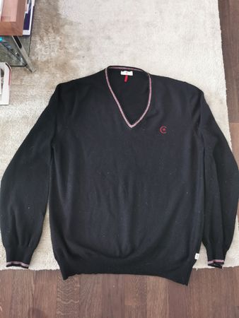 Pullover WOLLE/Kaschmir Grösse L schwarz, CERUTTI