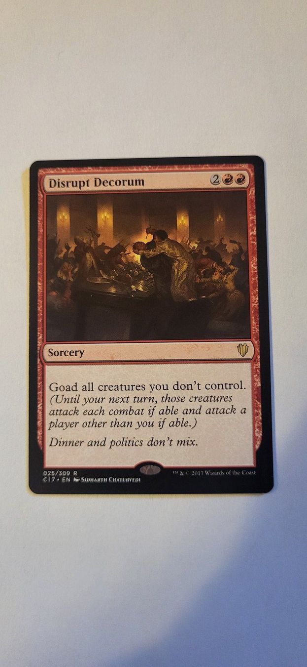 Magic The Gathering Carte collezionabili: MTG - Disrupt Decorum – Usato da Münsingen venduto da Heroism2010