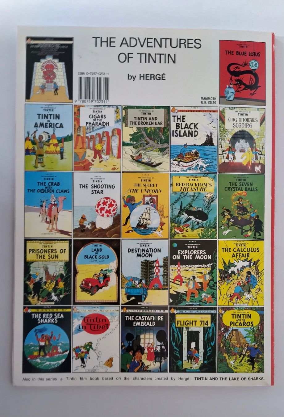 BD: Tim und Struppi englisch - Flight 714 / Softcover ab Fr. 8.- – D'occasion à Bellach par JingleJerry 4