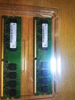 2x1GB DDR2 667MHZ PC2-5300 RAM