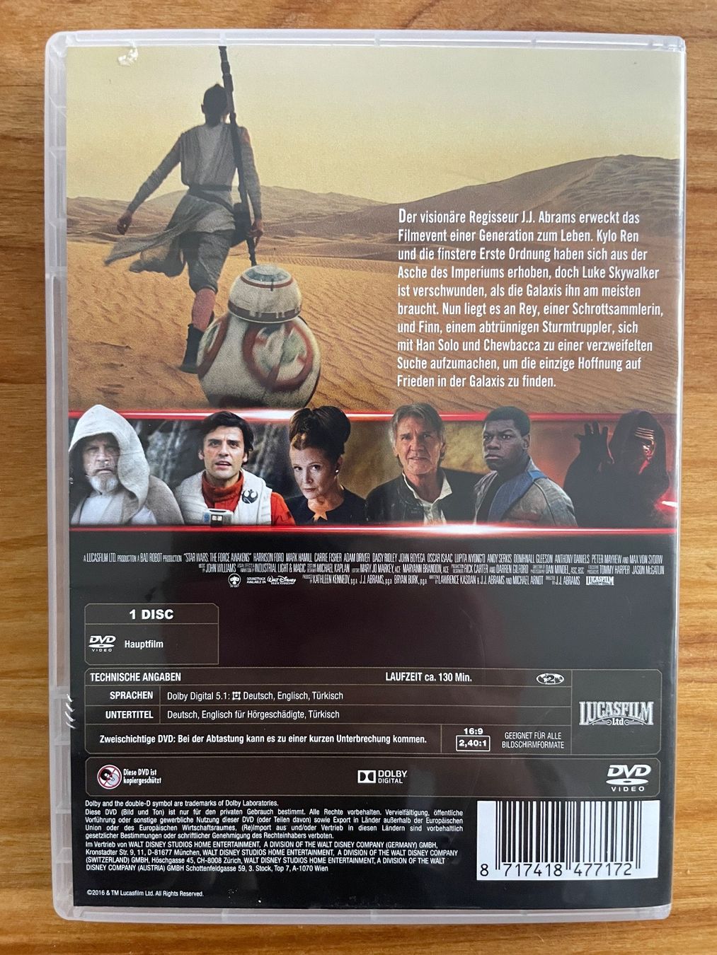 Alle DVDs: DVD Star Wars - Das Erwachen der Macht – Gebraucht aus Eglisau von felix_ch 1