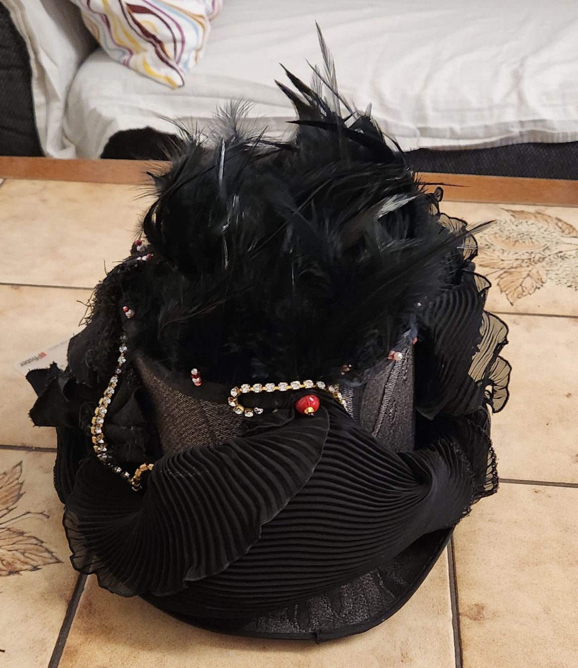 Kostüme: carnevale Giacca da domatrice Circo +Cappello piume e strass – Gebraucht aus Zürich von gra_lj62 7