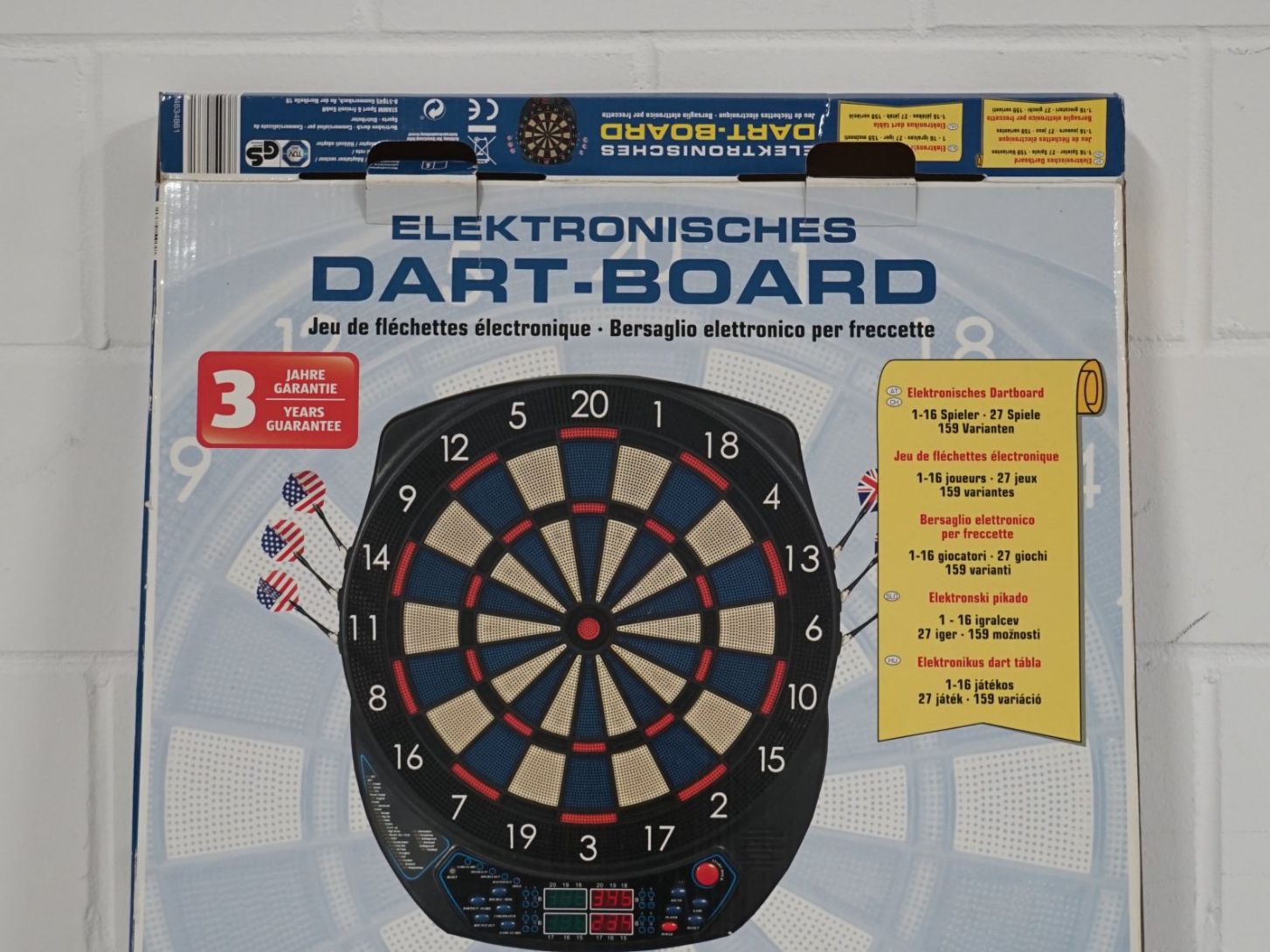 Freccette: Bull's Dartscheibe 16" – Nuovo (secondo la descrizione) da Rüti ZH venduto da Restwert_Rueti_ZH 3