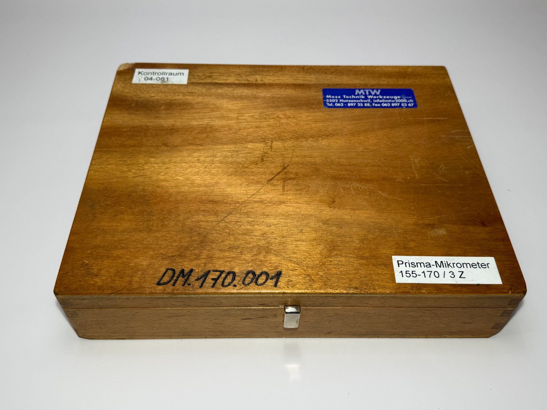 Misurare: TESA Prisma-Mikrometer 155x170mm – Usato da Boswil venduto da ABLagerBoswil 4