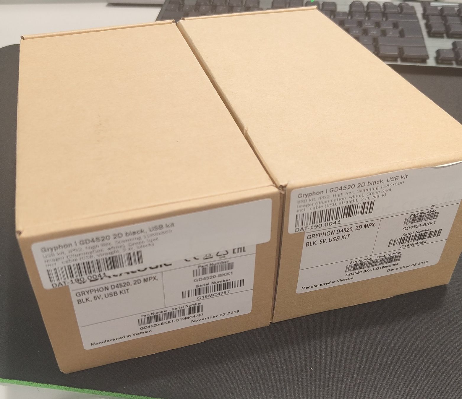 Scanner: 2x Gryphon | GD4520 2D Black, USB kit – Nuovo e nell'imballaggio originale da Büron venduto da Restposte 2