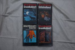 4 Alte Bücher - Alfred Hitchcock