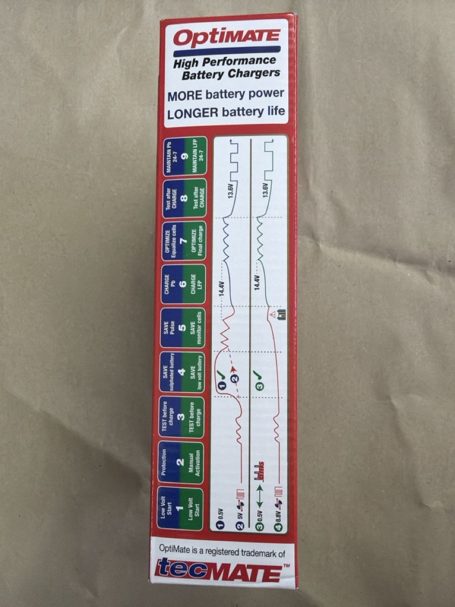 Batterieladegeräte: OptiMate 4 Quad Program Batterieladegerät 9 Steps NEU – Neu und originalverpackt aus Kreuzlingen von Roller-Werkstatt 1