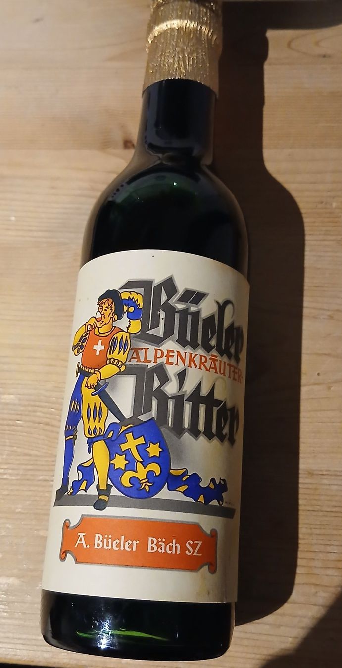 Bevande alcoliche: R. Büeler Alpenkräuter Bitter – Nuovo e nell'imballaggio originale da Sirnach venduto da Rkressig
