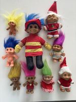 Set 9x Trolls vintage