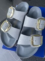 Birkenstock Arizona Big Buckle 🩴 Grösse 42 Grau neuwe