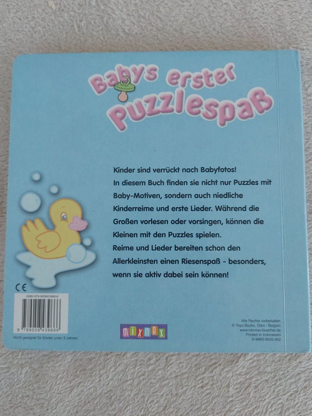 Libri: Buch Babys erster Puzzlesspass – Usato da Strengelbach venduto da Phorensic_30 1