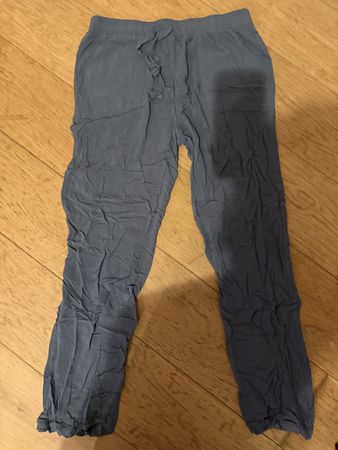 Damen Hosen Chicoree Grösse L graublau 