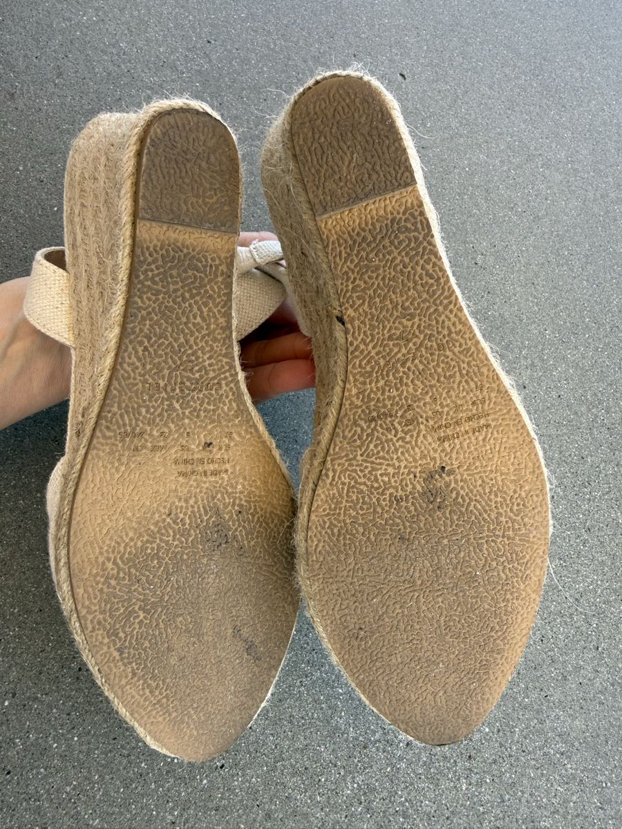 Scarpe da donna: Leichte Sandalen mit Keilabsatz / Grösse 37 – Usato da Hergiswil NW venduto da Labello01 2