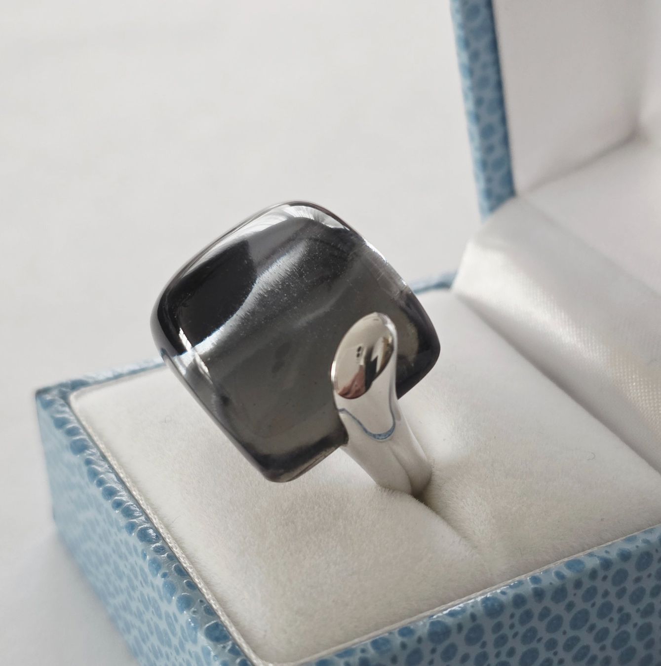 Anelli: Moderner Silber Ring 925 mit Bergkristall  - Neu – Nuovo e nell'imballaggio originale da Uetikon am See venduto da Coralreef 3