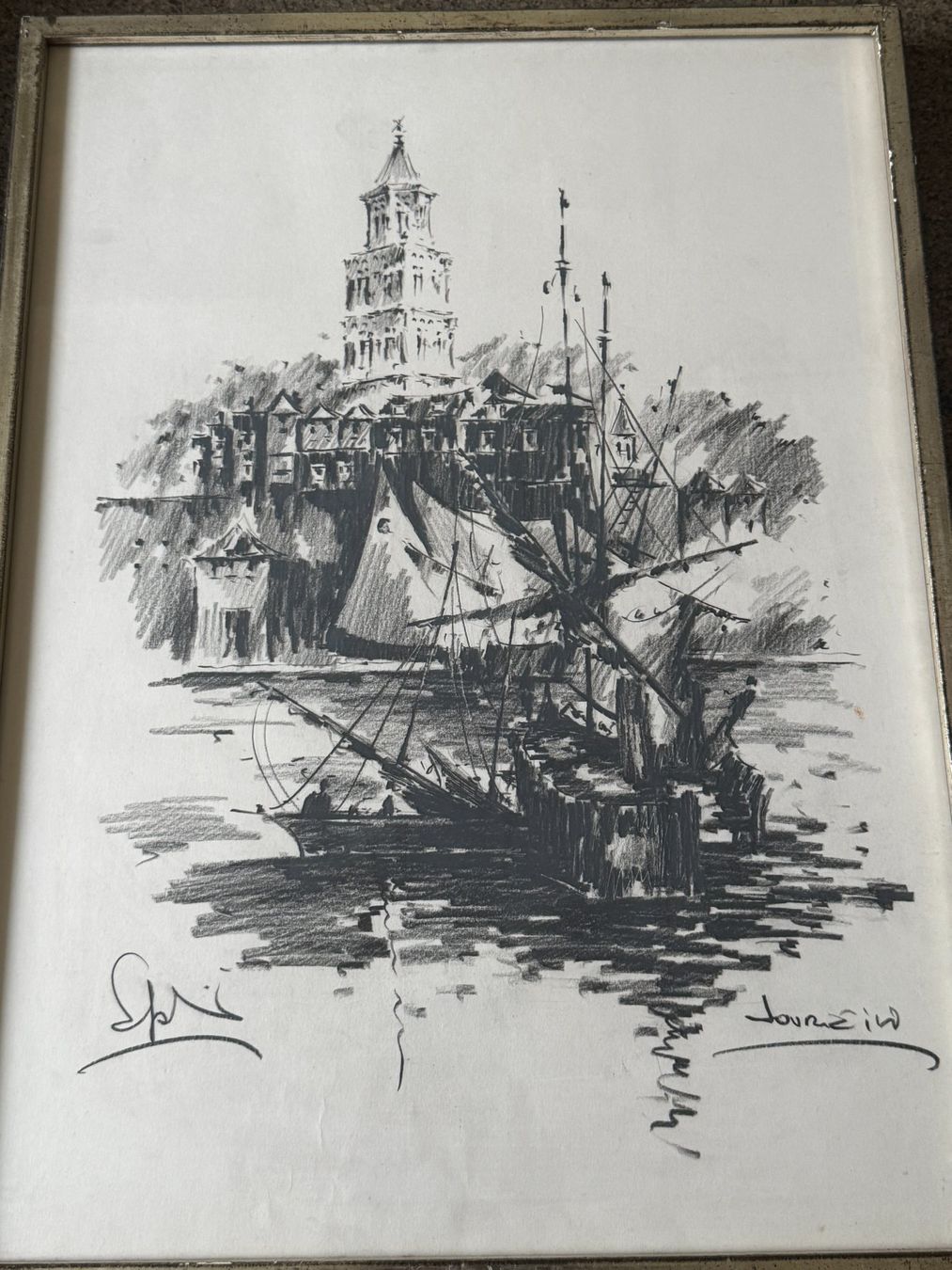 Grafica & Litografie: Lithografie von Vladimir Kirin – Usato da Basel venduto da Meisenvogelnest 2