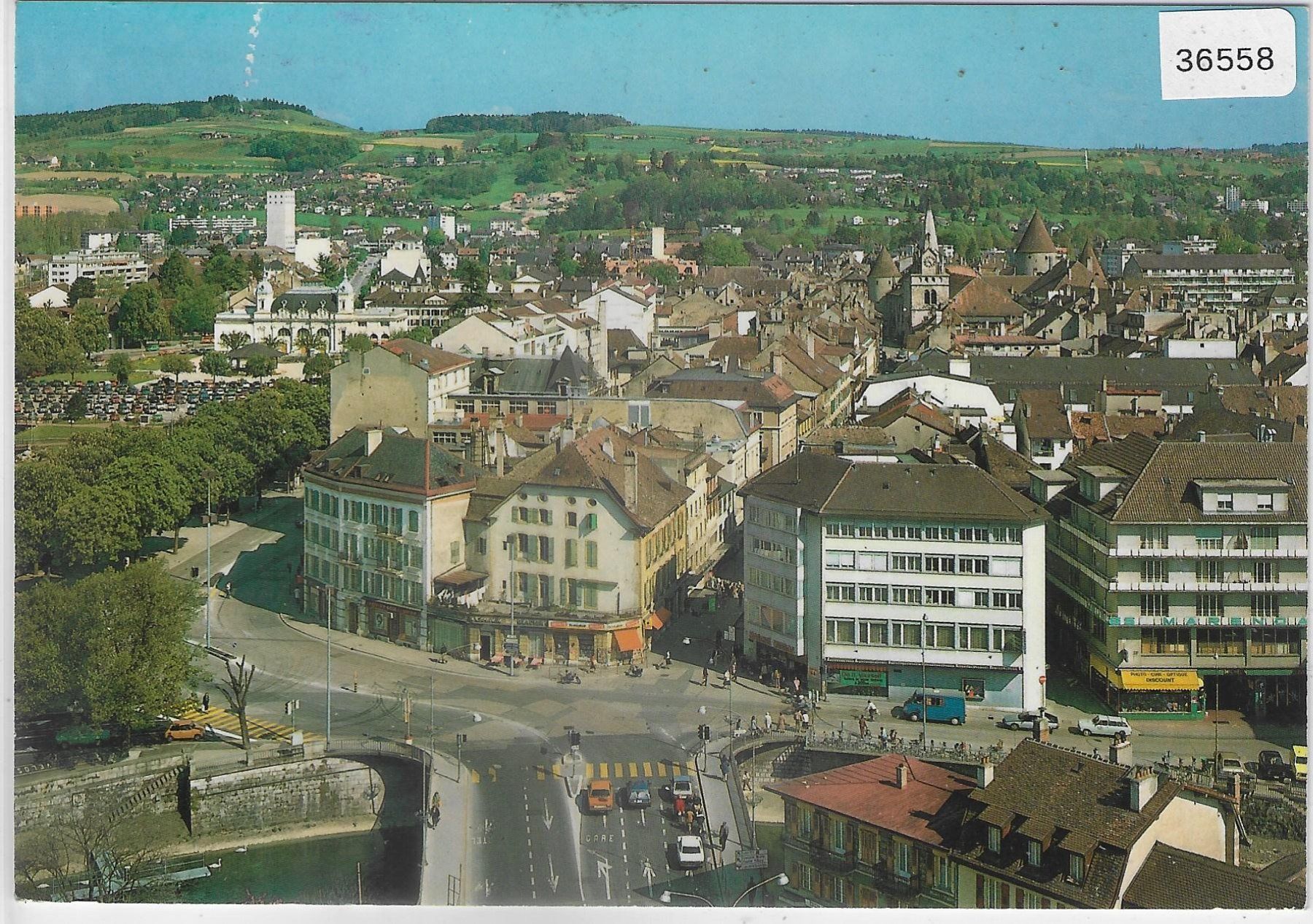 Cartoline postali: Yverdon - Vue generale – Usato da Ettingen venduto da Kartenplanet