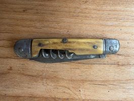 Antikes Taschenmesser, Horngriffschalen