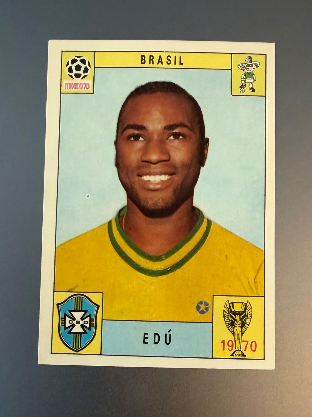 Panini Carte collezionabili: Panini Mexico 1970 - Brasil - Edu #181 – Usato da Nyon venduto da Wyvern