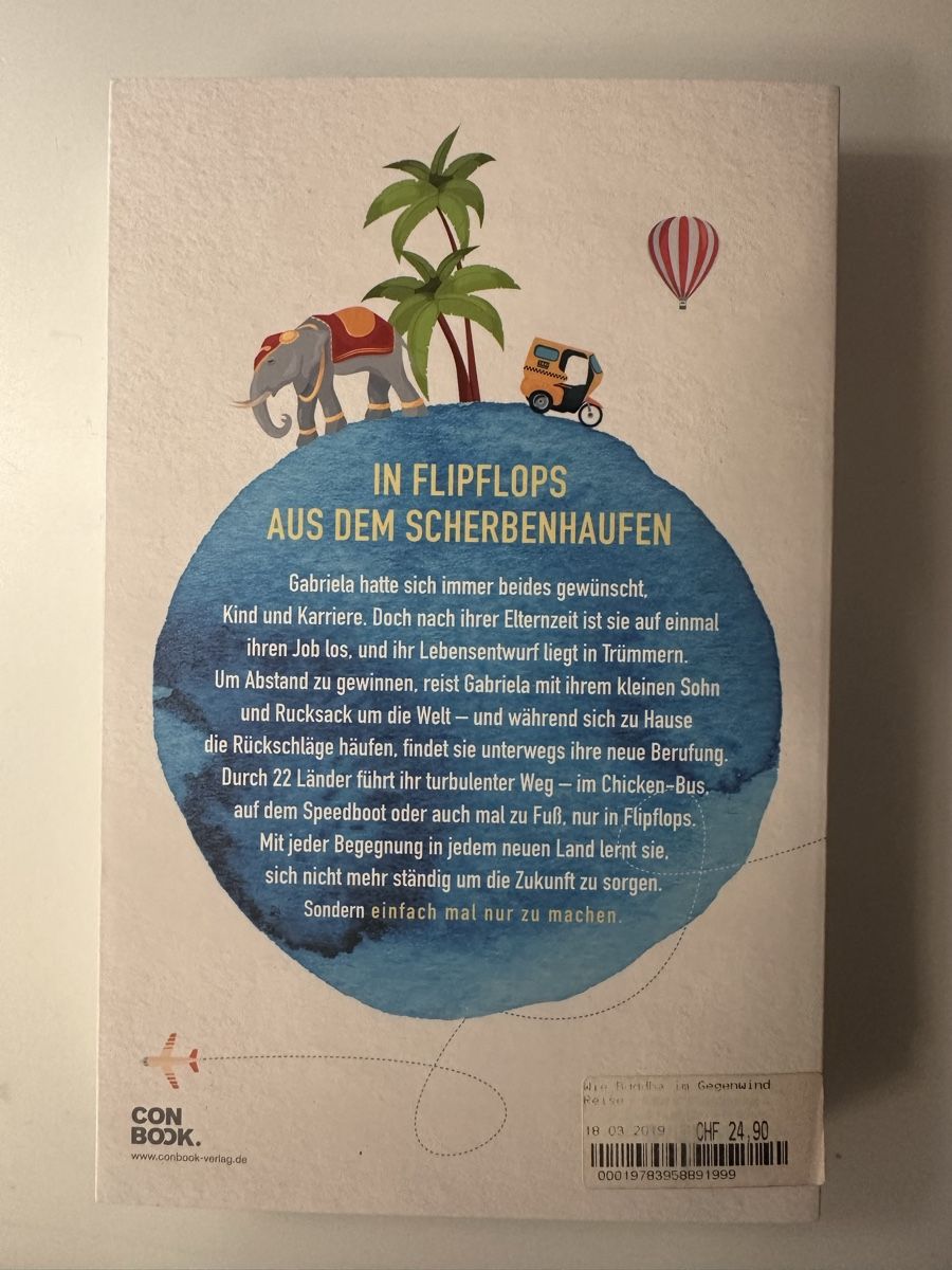Libri: Wie Buddha im Gegenwind – Usato da Kerzers venduto da emu53 1