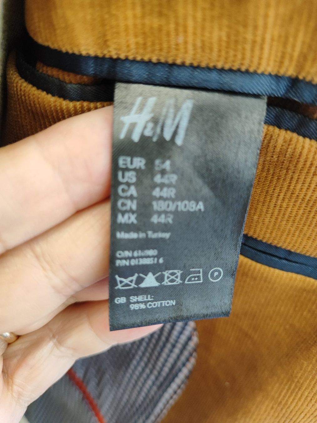 H&M Vestes: Herren Cord Blazer GR 54 – D'occasion à Langnau am Albis par Judithsebi 4