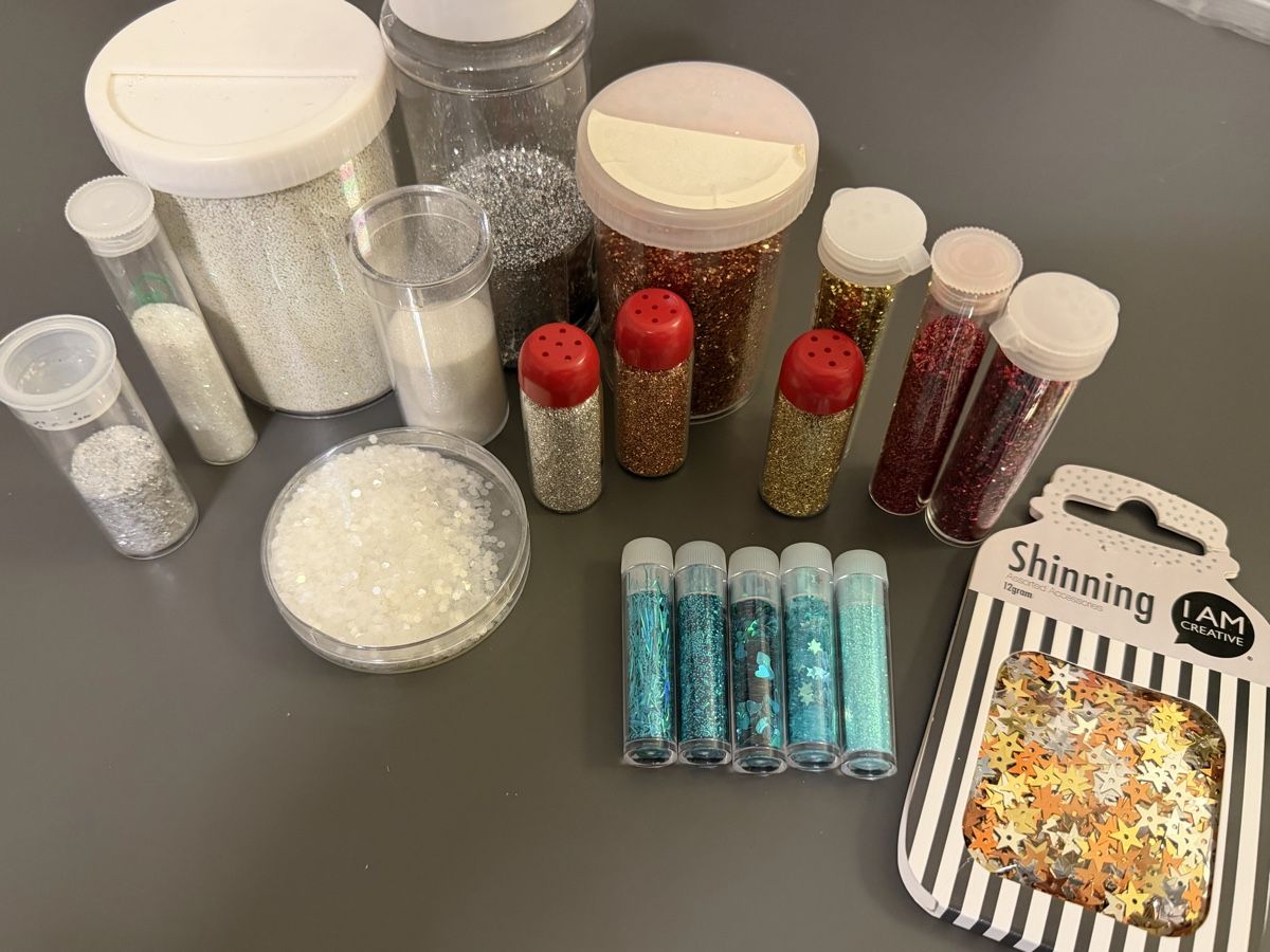 Kit bricolage: Grosses Glitzer Set - Basteln mit Glitzer😅 – Usato da Breitenbach venduto da tinkerbell25