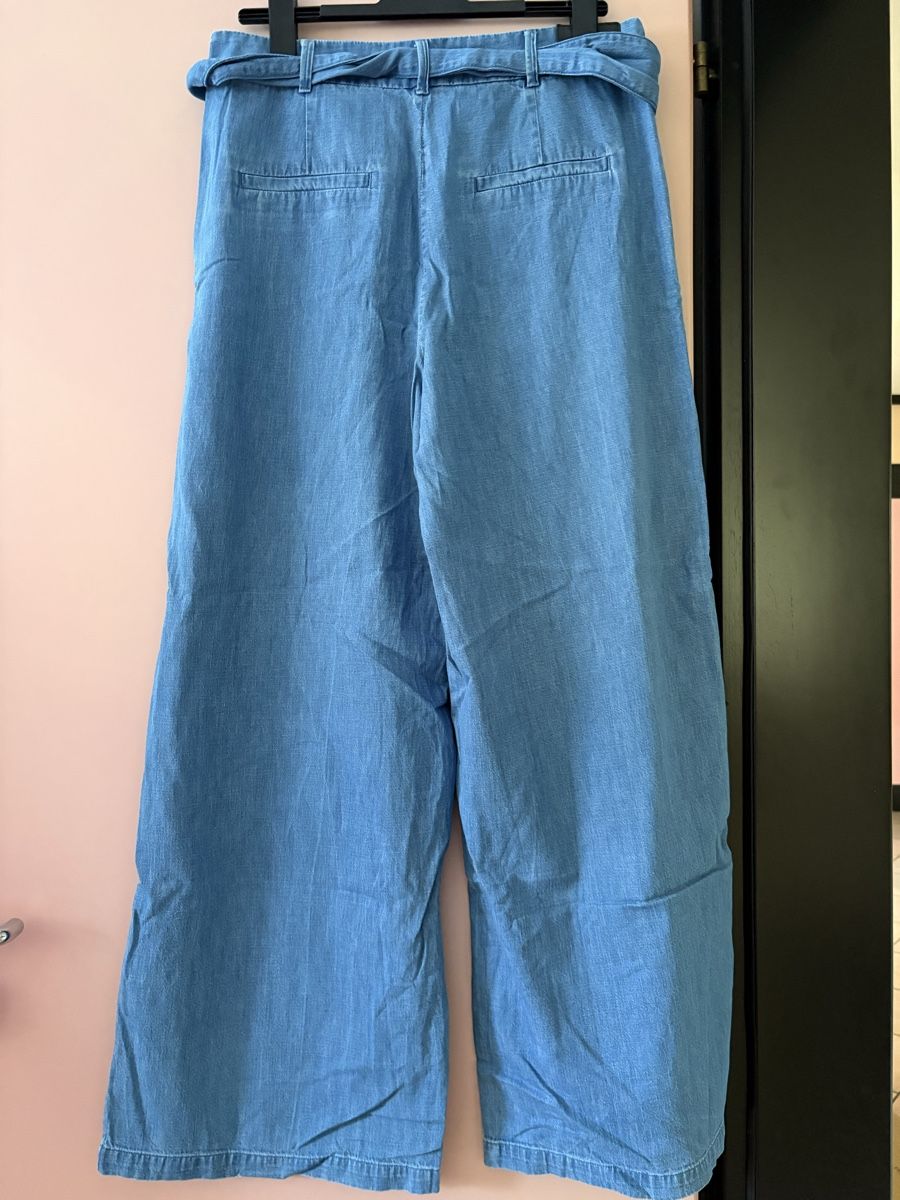 Pantaloni: Pantaloni Denham blu a gamba larga  – Usato da S. Antonino venduto da FedeKikka88 1