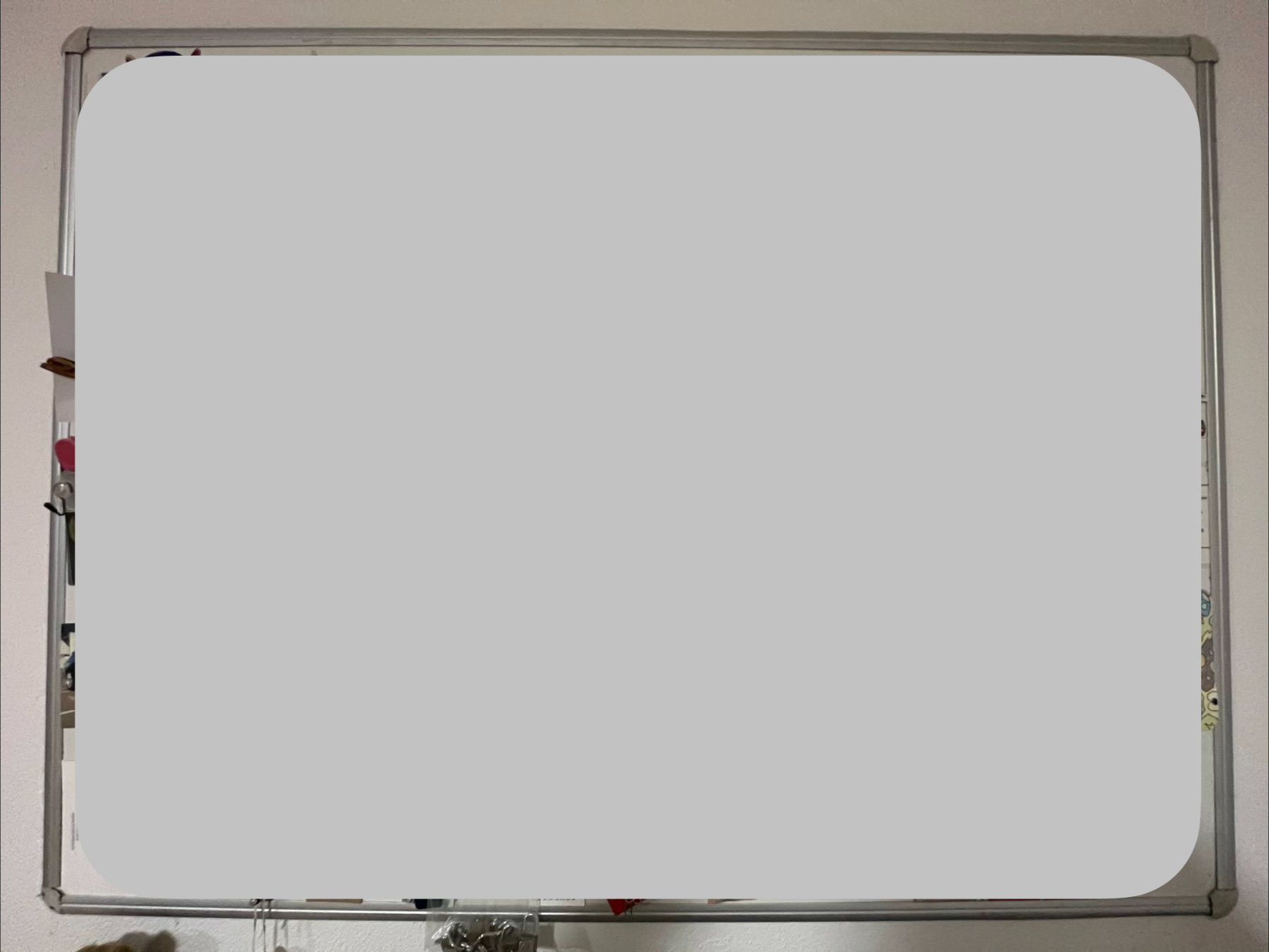 Calamite: 2  grosse Magnet Tafeln / Whiteboard – Usato da Dietlikon venduto da Cam0