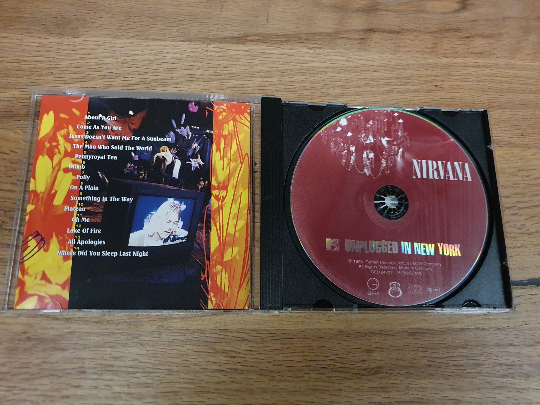 CDs: Nirvana - MTV Unplugged in New York - CD – Gebraucht aus Auenstein von Trilos 2