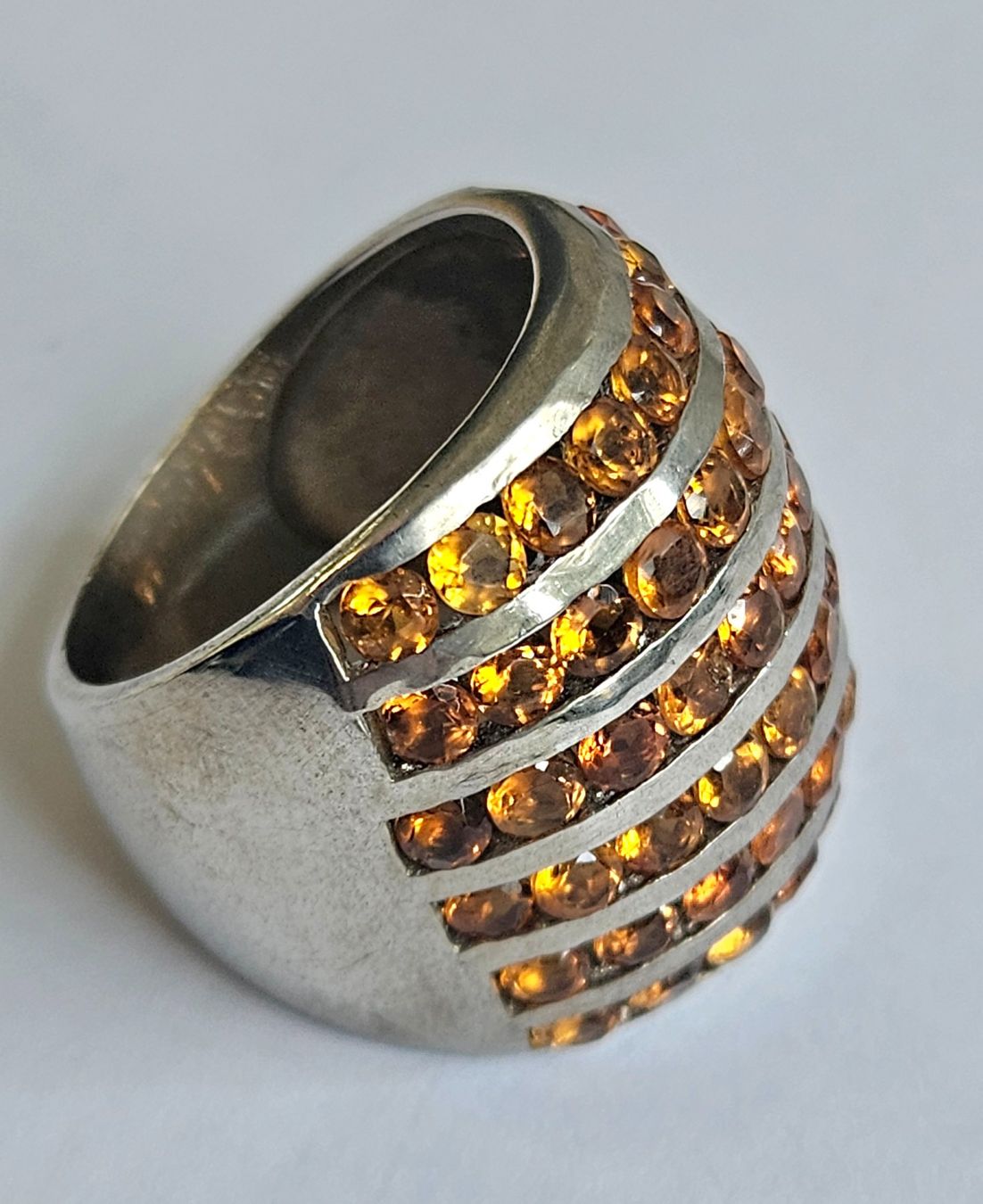 Anelli: Fingerring gelber Safir – Nuovo e nell'imballaggio originale da Zürich venduto da adriben 9
