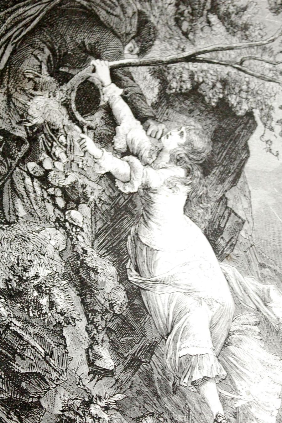 Grafica & Litografie: Zinkätzung JUGENDSTIL / ROMANTIKER, 1880 – Usato da Bern venduto da kultiges 2