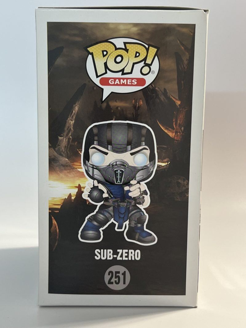 Funko Statuette: Funko POP! Games Mortal Kombat X Sub-Zero – Nuovo e nell'imballaggio originale da Le Mouret venduto da perfectbijou 1