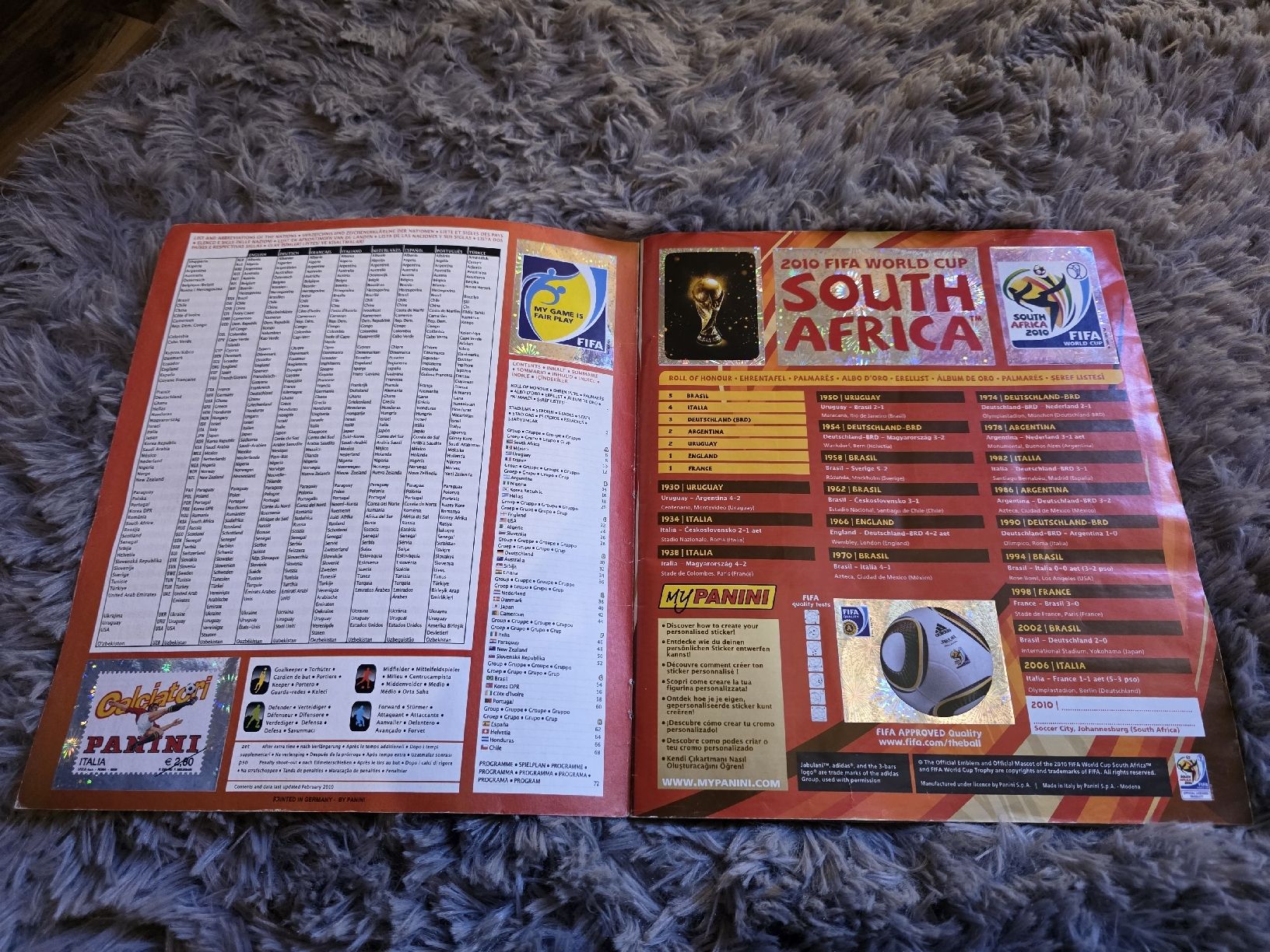 Panini Album: Panini - FIFA WorldCup 2010 – Usato da Herisau venduto da TyrantTK 1