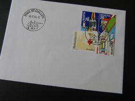 Schweizer Städte 2014 St. Gallen 1512 + W81-W83 NABA