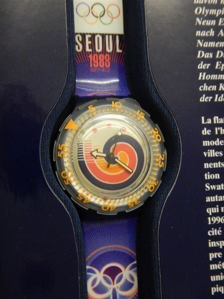 Swatch Uhren: Swatch Olympics-Box 1994 – Neu und originalverpackt aus Seengen von Ombre03 7