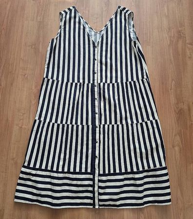 Sommerkleid Leinen Gr. 46/48