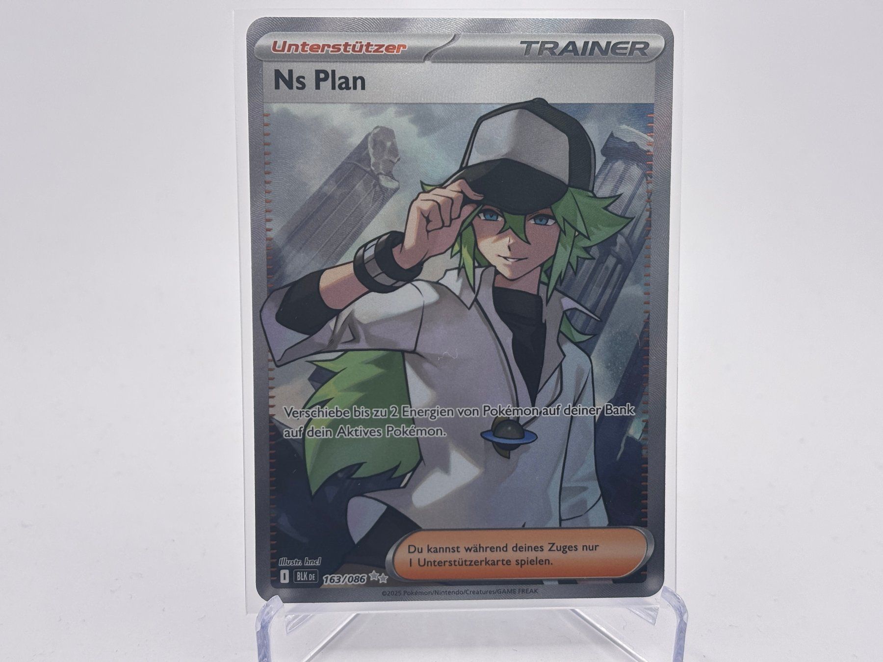Pokémon Sammelbilder & Trading cards: Schwarze Blitze - Ns Plan  (BLK 163) - DE – Neu (gemäss Beschreibung) aus Allschwil von Bullach