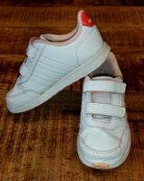 Adidas Turnschuhe Mädchen Gr. 27 Klettverschluss weiss