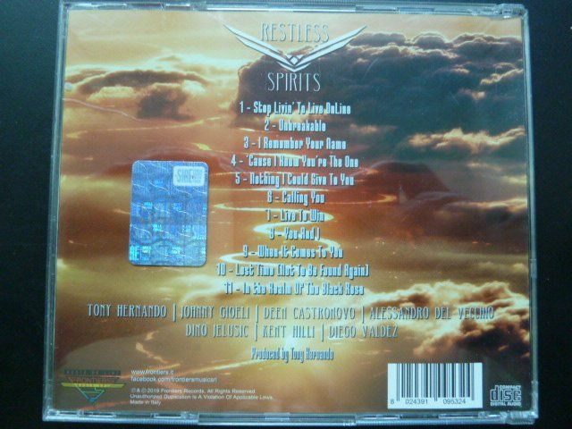 CD: Restless Spirits - same (2019, Frontier Records, vergriffen) – Usato da Au ZH venduto da sikoku 2