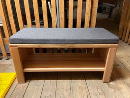 Garderoben-Set: Sitzbank & Wandgarderobe
