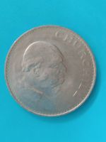 Münze Elizabeth II dei Gratis Regina F. D. 1965 Churchill