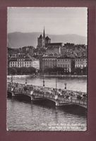 GENEVE - Pont du Mont-Blanc - Voitures - 1940