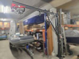 Mobiler Faltbarer Schwenk Kran mit Wagen