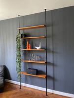 Mid Century Teleskopregal Teak 1960‘s